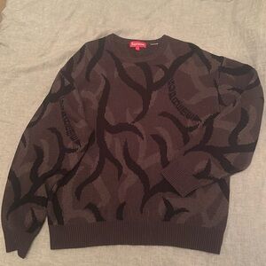 Supreme Tribal Camo Sweater